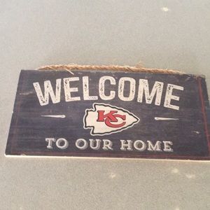 Kansas City Chief’s Wall Sign
